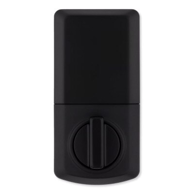 Kwikset Powerbolt 250 Transitional Keypad Electronic Lock, Matte Black